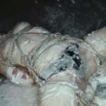 敵のアジトに捕まりパラフィン拘束全身ロウぶっかけ拷問