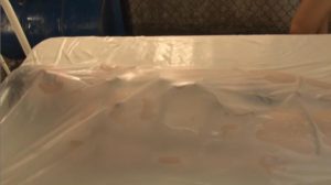 完全拘束拷問ラップ拘束&水責め拷問プレイ