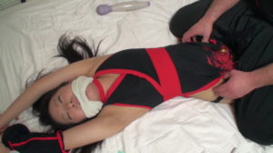 忍者完全拘束拷問|猿轡くすぐりプレイ