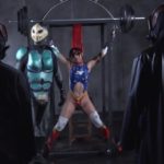 完全拘束磔｜ヒロインが敵のアジトに捕まり拷問を受ける