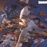 キャンバス磔拘束女体盛りメッシー拷問プレイ｜昔のフェチ動画