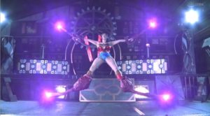 磔完全拘束触手拷問|両手両足を固定されたツルツルテカテカ衣装を着たヒロインピンチ変態フェチ動画