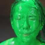 緑ペイントメッシー│美人はドロドロに汚れても美しい興奮する変態フェチ動画