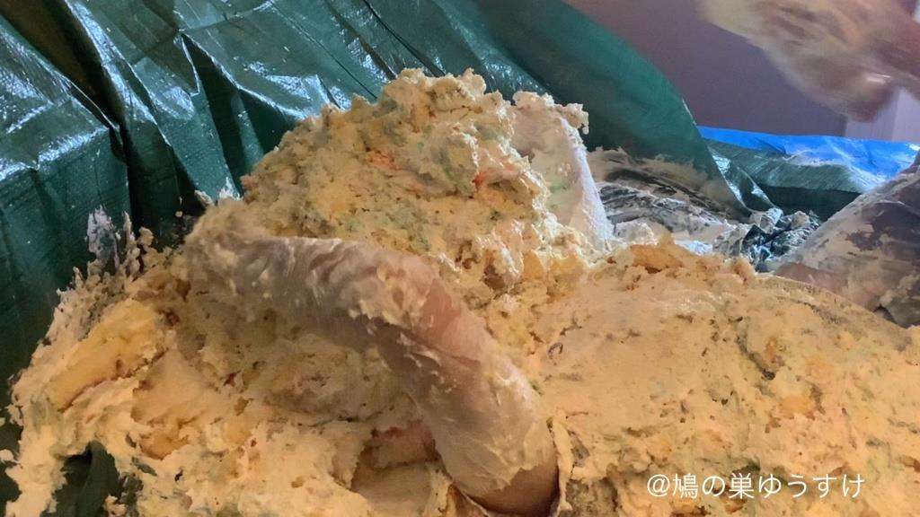 生クリームケーキ女体盛りメッシー