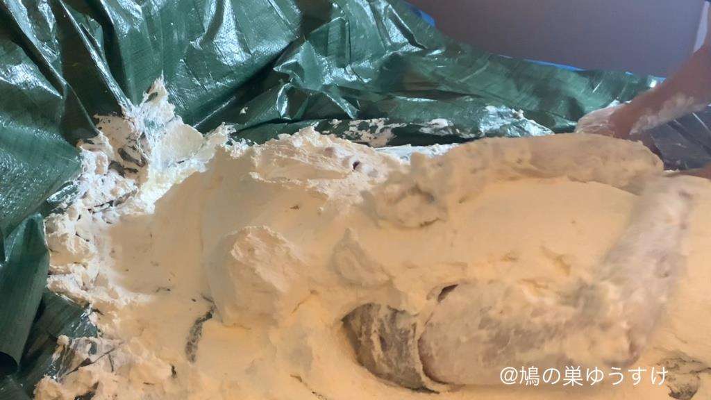 顔面山盛り生クリーム女体盛り