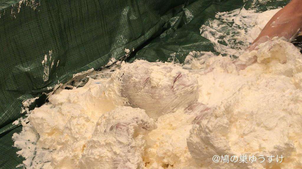 山盛り生クリーム女体盛り顔面生き埋めメッシー