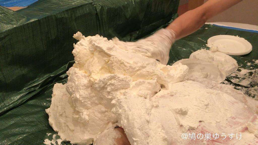 山盛り生クリーム女体盛り顔面生き埋めメッシー