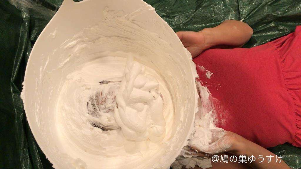 山盛り生クリーム女体盛り顔面生き埋めメッシー