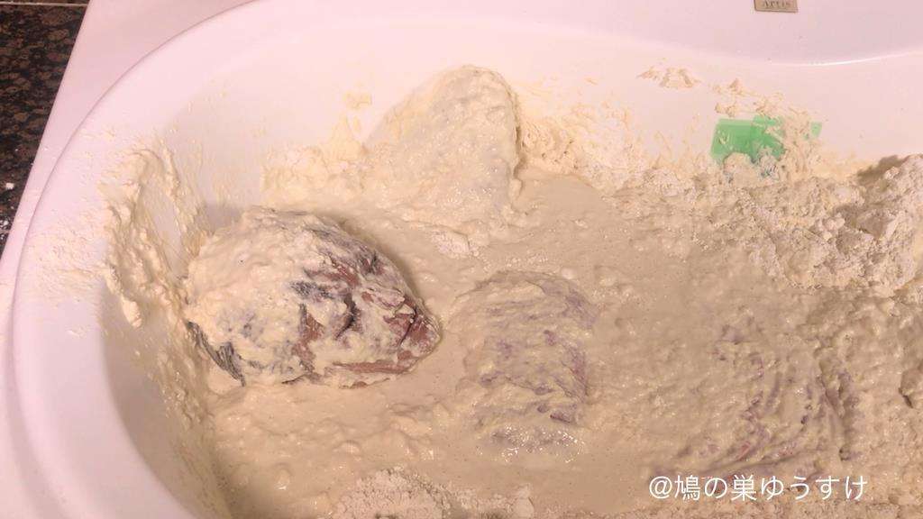 小麦粉生き埋めメッシー