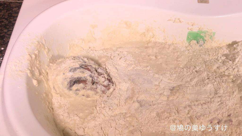 小麦粉生き埋めメッシー