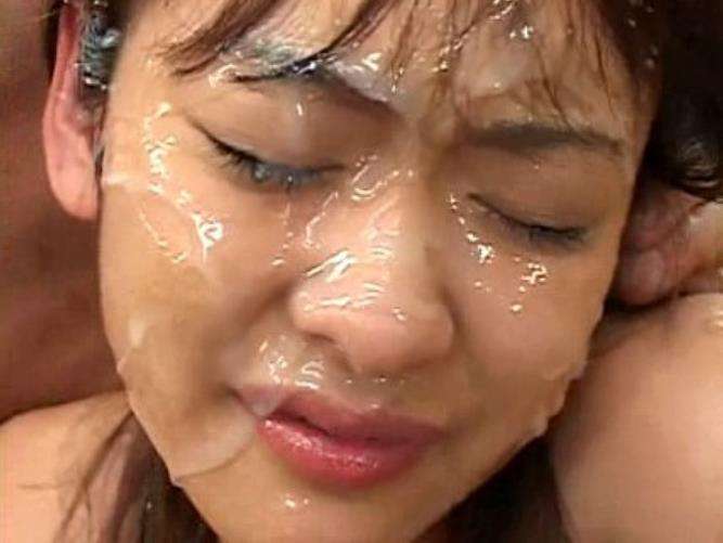 顔面ぶっかけドロドロメッシー