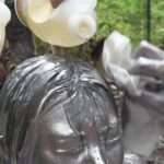 銀粉完全拘束メッシーメイキング│全身まみれる撮影は大変裏側見ればさらに興奮変態フェチ動画