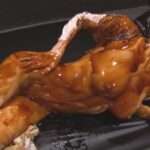 はちみつドロドロ女体盛りぶっかけメッシー｜顔面から流れ落ちるねっとり感に興奮変態フェチ動画