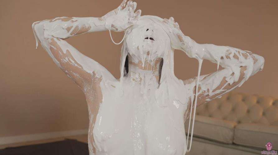 白いどろどろローションメッシー