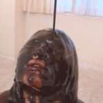 チョコレートどろどろメッシー｜まとわりつく甘い匂い顔面までドロドロになる変態フェチ動画