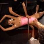 両手両足完全拘束本当のアクメ拷問｜苦しむ表情が本気｜逃げられない女は耐えるしかない変態フェチ動画