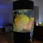 ファンタジー完全拘束凝固｜ホルマリン漬けの動けない女生き人形になる変態フェチ動画