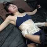 大の字磔完全拘束｜泡々ボディソープでヌルヌルくすぐり拷問変態プレイ動画