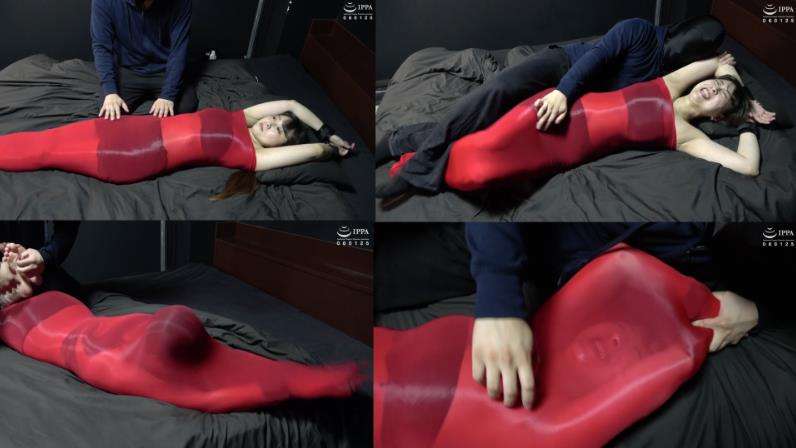 全身ストッキング完全拘束