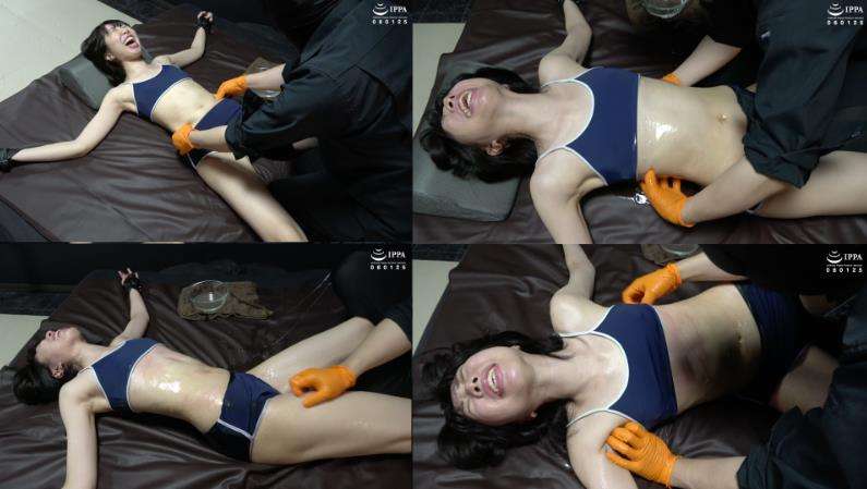 完全拘束くすぐり拷問磔