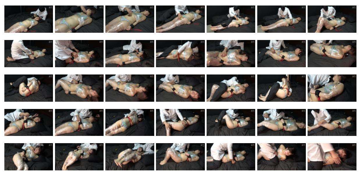 ラップで完全拘束くすぐり