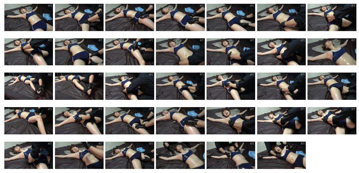 こんなに体がヌルヌルになる完全拘束くすぐり拷問メッシー