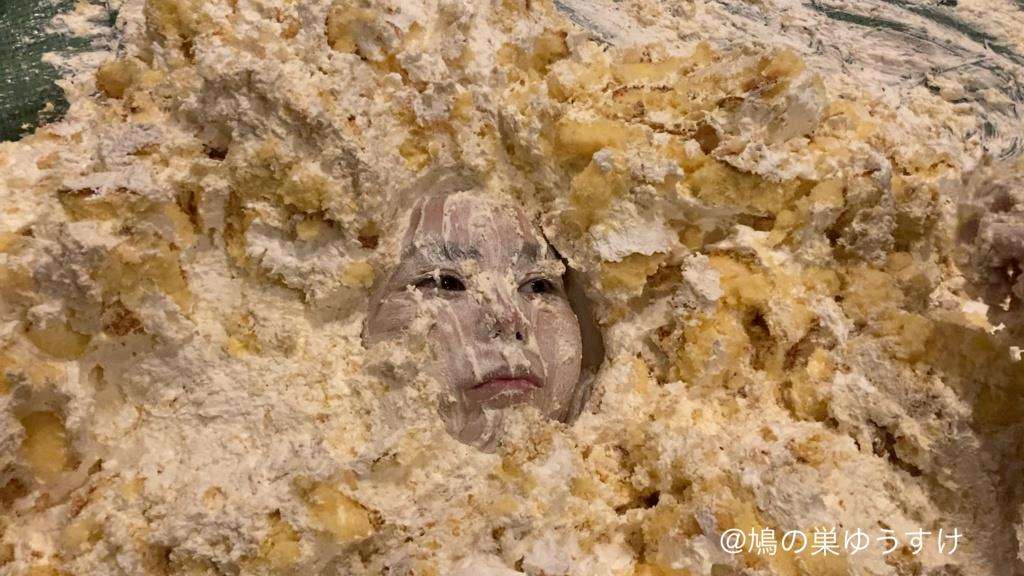 顔面山盛りケーキメッシー生き埋め閉じ込めの最高潮がここにある
