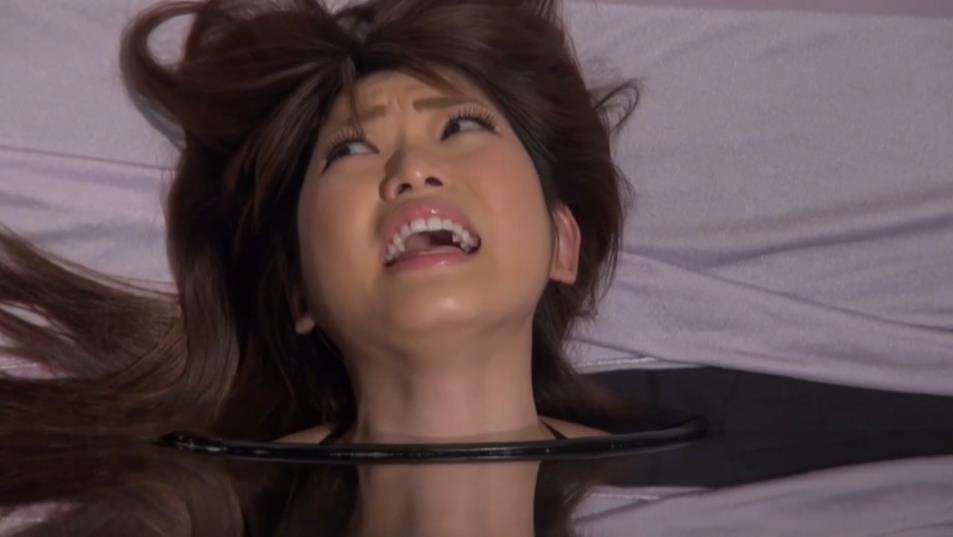 マジックミラー大の字完全拘束変態プレイ