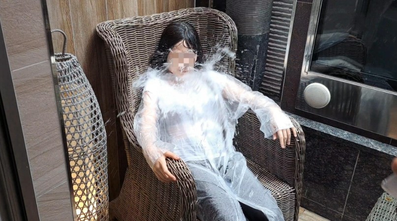 生クリームメッシー顔面ぶっかけ
