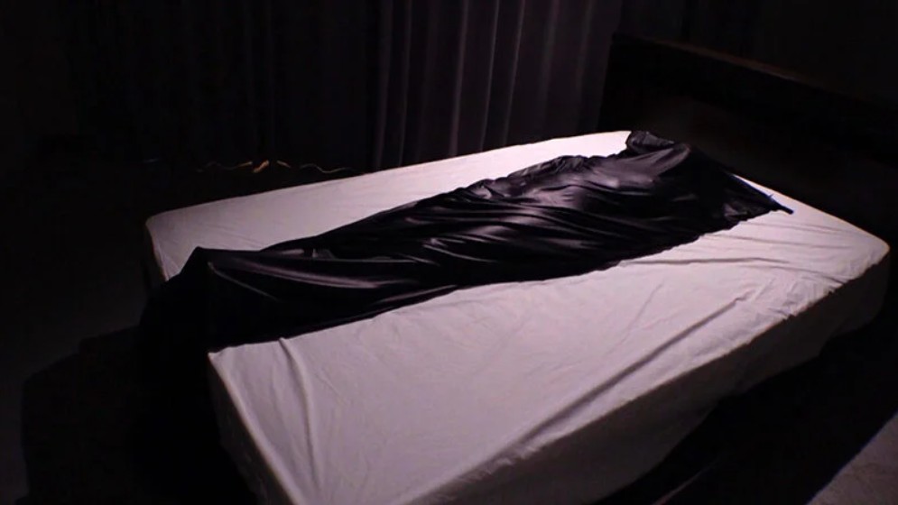 ツルツル布に閉じ込め