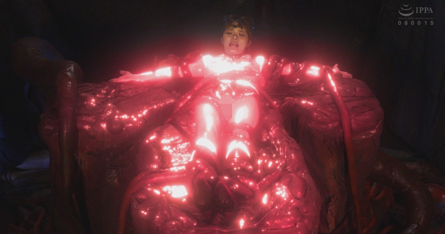 触手十字架磔完全拘束顔面ぶっかけメッシー